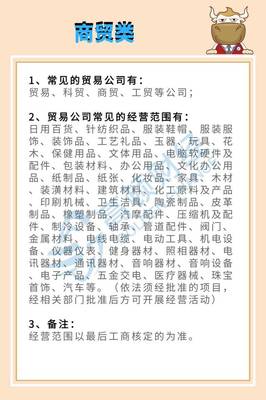 营业执照的经营范围怎么写最合适?这篇文章说全了!